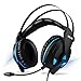 Klim Impact - USB Gaming Headset - 7.1 Surround Sound + Noise Cancelling - High Definition Audio + Strong bass - Video Games Headphones Audifonos with Microphone for PC Gamer PS4 - Noise Cancelling