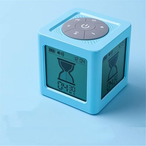 Amazon キッチンタイマー キッチンタイマー 大型lcdディスプレイデジタルタイマーキッチンタイマー電子砂時計学習タイマー時間管理カウントダウン キッチン学習用 Color Blue Size 80x80x80mm キッチンタイマー オンライン通販