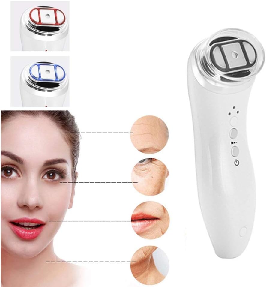 GYTWL Mini Facial Skin Care Machine, Facial Rejuvenation Face Lift LED Skin Rejuvenation Machine Home Use Anti Wrinkle Tightening Device Whitening Wrinkle Lift