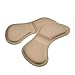 Hotop 5 Pairs Heel Grip Liner Self Adhesive Shoe Insoles Cushion Pads Stickers Foot Care Protector (Khaki)