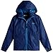 wantdo Girl's Waterproof Rain Jacket Windproof Hooded Raincoat Lightweight Windbreaker