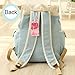 Fashion Cute Women's Bag Canvas Satchel Girls' Lovely Sweet Paris Eiffel Tower Design Backpack Schoolbag Rucksack Colleage Bags by DGQ