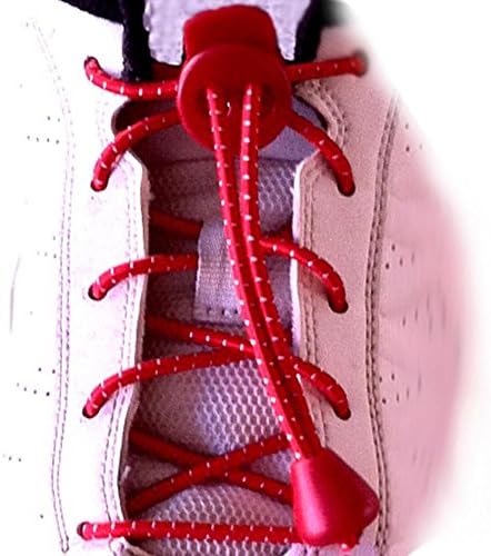 Blazing Lifestyle Elastic No Tie Shoelaces - Lock Laces - Elasitic No Tie Shoe Laces Coolnice - Elastic No Tie Shoe Laces Adults - Elastice No Tie Shoe Laces Kids