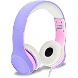 NENOS Kids Headphones Children’s Headphones for Kids Toddler Headphones Limited Volume (Lavender)