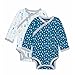 SkipHop Baby Boys' Side-Snap Long Sleeve Bodysuit Set