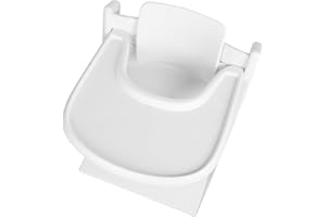 HLVEIN for Stokke Tripp Trapp Tray,White-Smooth Surface Powerful Suction,Easy to Clean,Compatible with Stokke Tripp Trapp Chair(V2 and Beyond),Made with BPA-Free Plastic