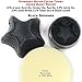 Stardust Micas Pigment Powder Cosmetic Grade Colorant for Makeup, Soap Making, Epoxy Resin, DIY Crafting Projects, Bright True Colors Stable Mica Batch Consistency (Black Shimmer, 10 Gram Jar)