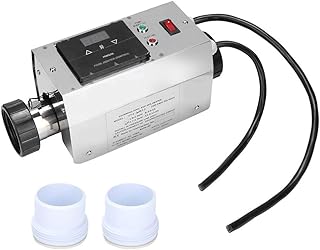 Wandisy 【𝐂𝐡𝐫𝐢𝐬𝐭𝐦𝐚𝐬 𝐆𝐢𝐟𝐭】 Thermostat - 3KW Edelstahl wasserdicht Pool Heizung Thermostat Schwimmbad SPA elektrische Warmwasserbereiter Pumpe Assistent digitaler Thermostat(EU)