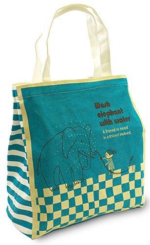 Shinzi Katoh Zipper Tote Bag - bathin