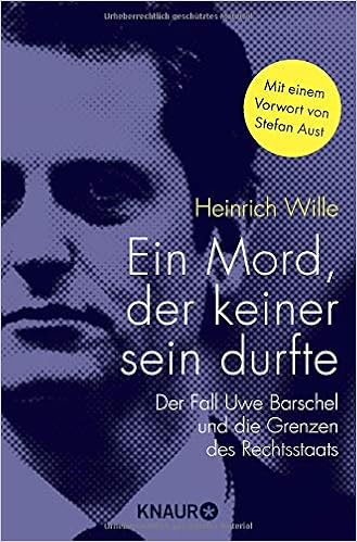 Ein Mord Der Keiner Sein Durfte Der Fall Uwe Barschel Und - 