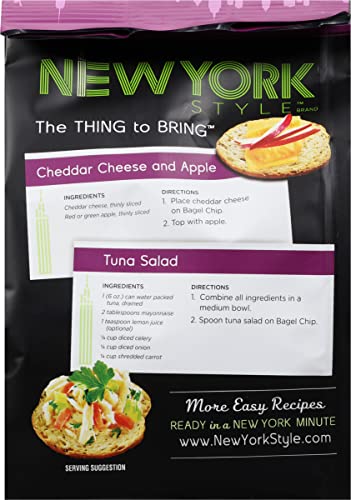 NEW YORK STYLE BAGEL CRISPS, EVERYTHING, 6 OUNCE