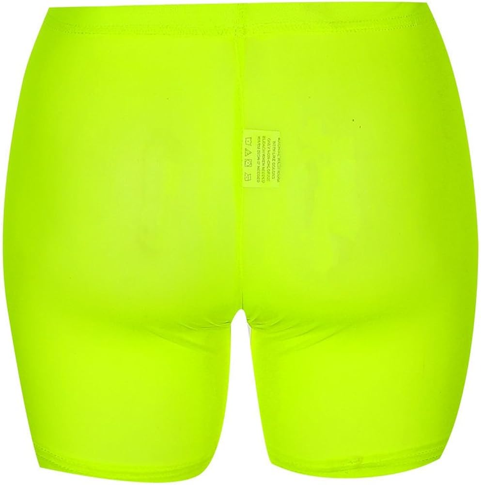 Pantalones Cortos de Malla Sexy Semi-Permeables Pantalones ...