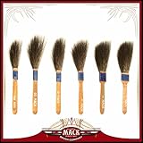 (6) Andrew Mack Brush Sword Striping Series 10 Sizes 000-3 Pinstriping Brushes