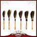 (6) Andrew Mack Brush Sword Striping Series 10 Sizes 000-3 Pinstriping Brushes