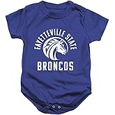 Fayetteville State University Official FSU Broncos Logo Unisex Infant Snap Suit for Baby