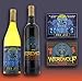 Morbid Enterprises Halloween Glow in The Dark Wine Bottle Label Stickers (8 Labels)