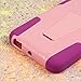 HTC Desire Eye Case, MPERO IMPACT X Series Dual Layered Tough Durable Shock Absorbing Silicone Polycarbonate Hybrid Kickstand Case for Desire Eye [Perfect Fit & Precise Port Cut Outs] - Pink