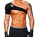 Shoulder Brace - Shoulder Support for Rotator Cuff, Dislocated AC Joint, Labrum Tear, Shoulder Pain, Shoulder Compression Sleeve Rotator Cuff Brace(Black)