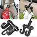 4 Pack Car Seat Headrest Hooks By Oetoe, Strong And Durable Backseat Headrest Hanger Storage For Handbags, Purses, Coats, and Grocery Bags, Universal Vehicle Car Seat Back Headrest Bottle Holder