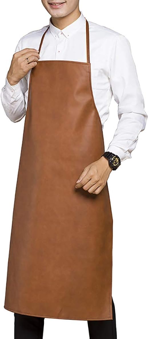 Maijia 2Pcs Chef Apron for Men & Women Cooking Aprons Waterproof