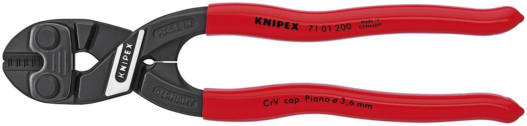 Knipex 7101200 8-Inch Lever Action Mini-Bolt Cutter