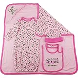 John Deere Infant Pink 4 pc Layette Set FN017P (12M)