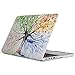 iCasso New Art Fashion Image Series Ultra Slim Light Weight Rubberized Hard Case Glossy Clear Crystal Snap-On Hard Cover Case for MacBook Pro 13 inch Retina (Model: A1425/A1502) - Four Seasons Tree