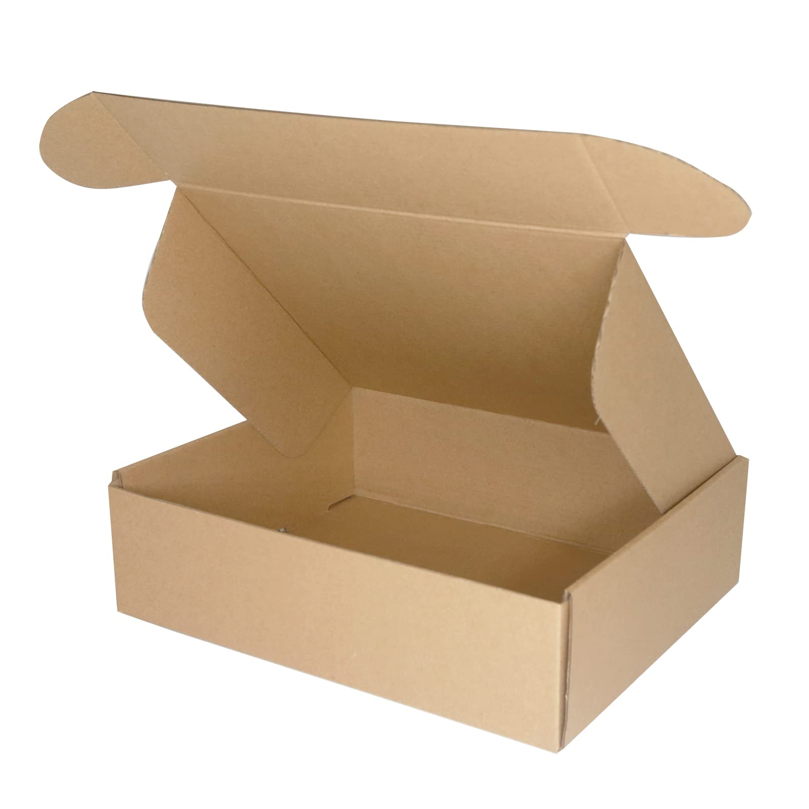 PACK4YA 285×230×80mm (11"x9"x3") Small Parcel Postal Boxes Royal Mail PiP Corrugated Cardboard Boxes for Posting Brown Mailing Postage Shipping Box for Small Business Storing or Gift (10 Pieces)