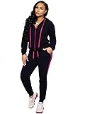 Nimsruc Two Piece Outfits For Women Jogging Suits