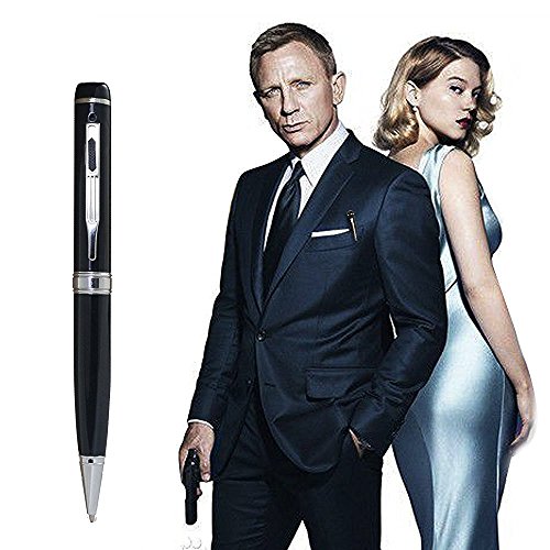 eoqo 1080p HD Hidden Camera Pen Bundle 16GB SD Micro Card + USB Card Reader + Updated Battery + USB Plug! - Record Executive Multifunction DVR - Thumbnail 3