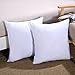 Homelike Moment 20x20 Feather Down Pillow Throw Pillow Insert Square Couch Pillow Inserts Set of 2 20 x 20 in