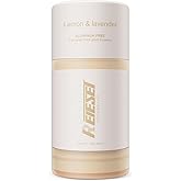 Reieset Natural Deodorant with Naturally Derived Ingredients Deodorant for Women and Men,Aluminum Free,72 Hour Odor Control,Lavender and lemon scent
