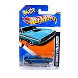 2012 Hot Wheels Muscle Mania - Mopar '71 Dodge Challenger Blue Green #82/247