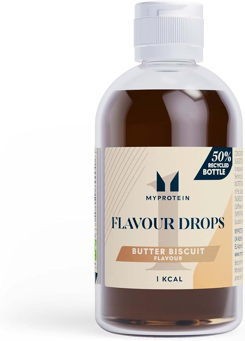 MyProtein FlavDrops Butter Biscuit 50ml Zero-Calorie Flavor Drops