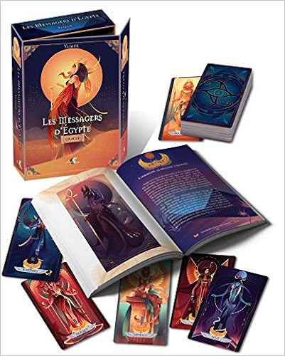 Les Messagers d'Egypte : Avec un oracle de 42 cartes et une boîte cloche