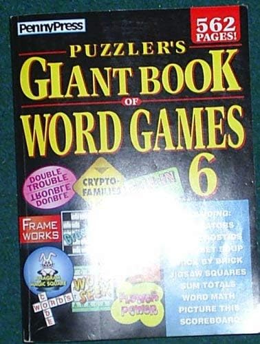Puzzler's Giant Book of Word Games (Puzzler's Giant Book, 6) Paperback โ 2003