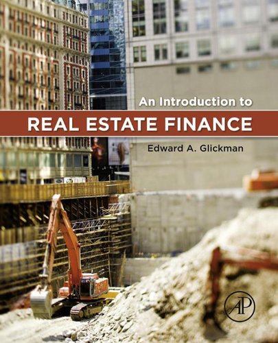 Amazon Com An Introduction To Real Estate Finance Ebook Glickman Edward Kindle Store