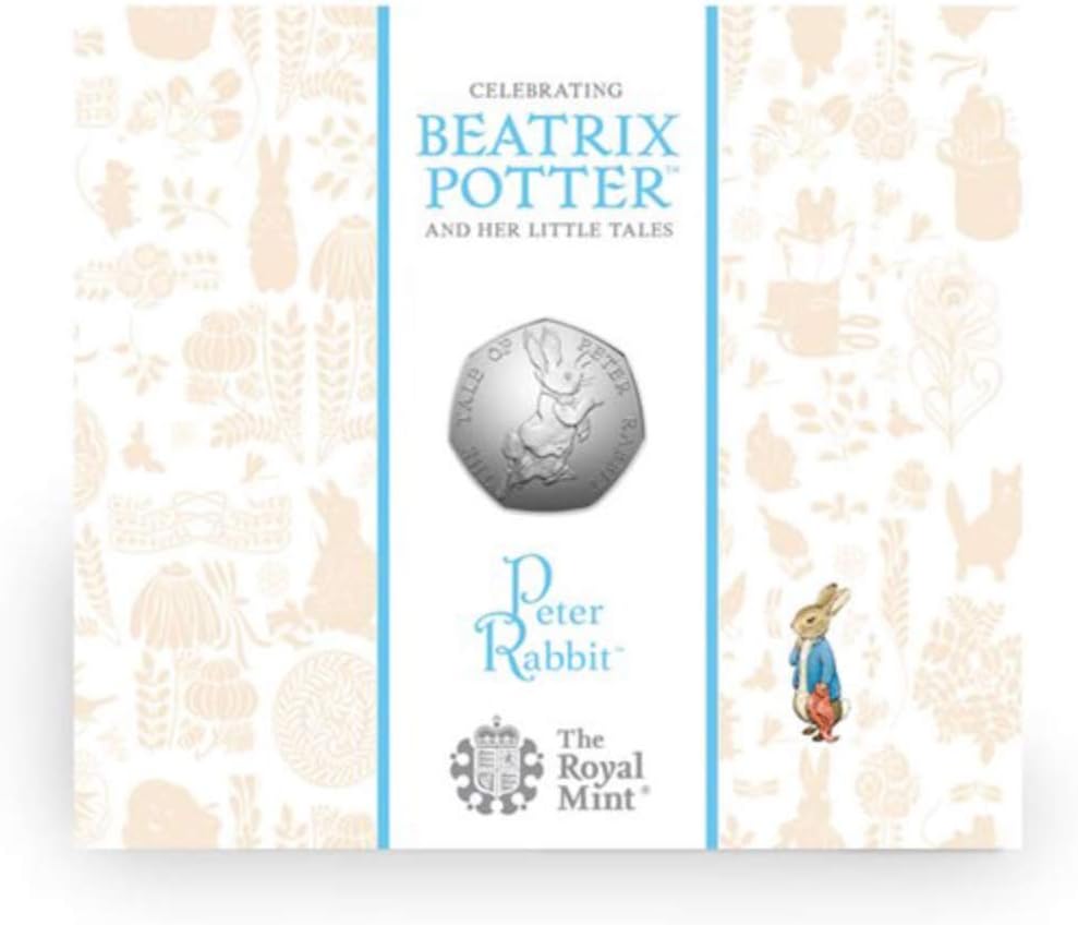 Peter Rabbit 2017 UK 50p BU Coin