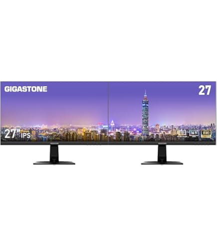 Amazon.com: Gigastone 24 inch IPS LED Back Light Monitor 75Hz FHD