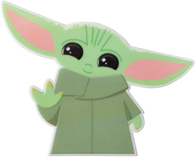 Cake Toppers Picks Baby Yoda Cake Topper The Child The Mandalorian Custom Text Age Birthday Decor Supplies Cake Pick Decorations Disney Grogu Star Wars For Boy Paper Party Supplies