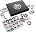 Hexers RPG Status Markers, Track Conditions Effects Spells with Simple Rings, Compatible with Dungeons and Dragons D&D DND Pathfinder Role-Playing, 80 pcs, Dry Erase Customizable