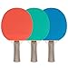 Champion Sports Table Tennis Paddle, Assorted Colors
