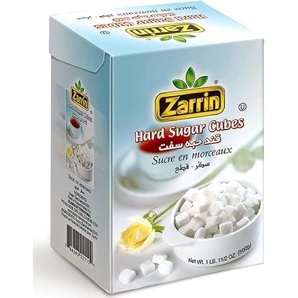 Amazon.com : Zarrin - Belgium's Hard Sugar Cube, 2 Lb 3 Oz (1kg