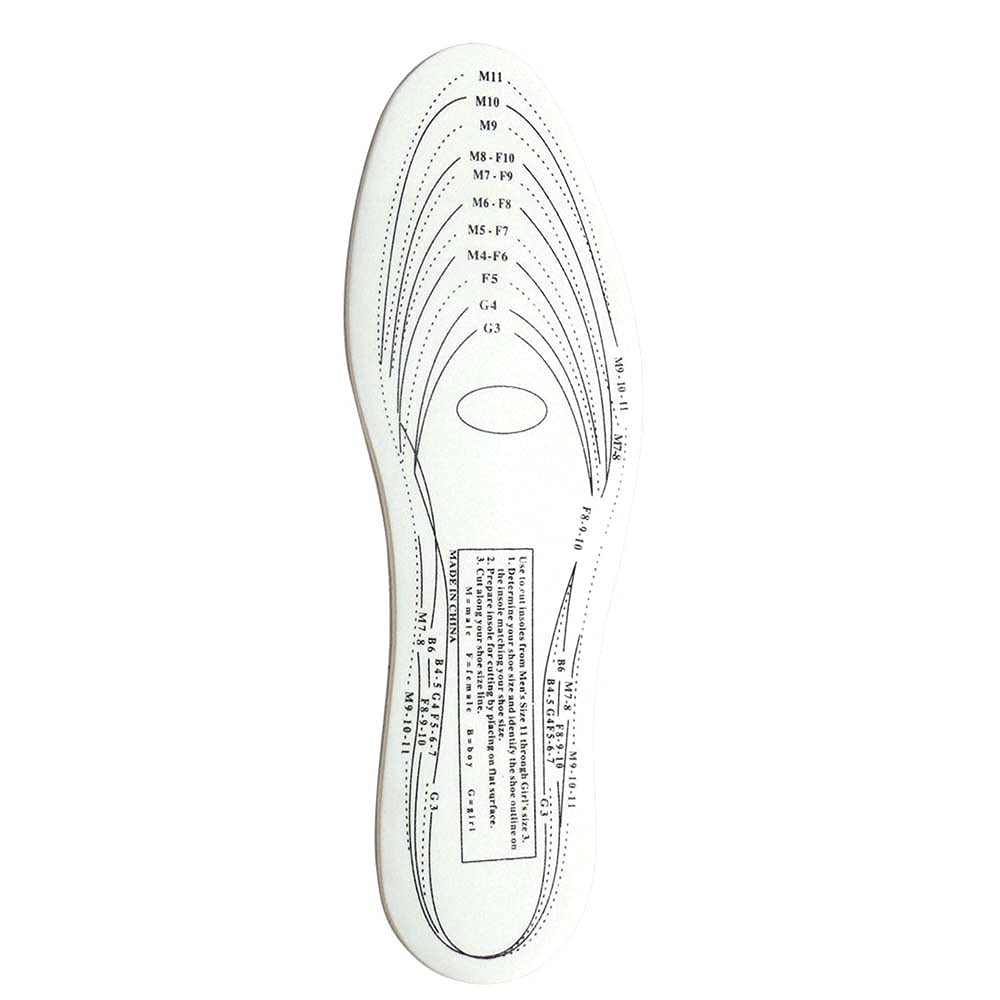 Portwest Memory Foam Insole, Size: One Size, Colour: White, FC87WHR