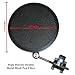 Etubby 47-53mm AT2020 Microphone Shock Mount with Metal Screw Adapter, Adjustable Anti Vibration High Isolation Metal Mic Mount Holder Clip for Diameter of 47-53mm Microphone