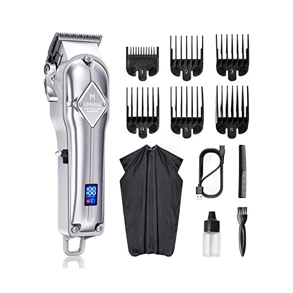 Limural-Hair-Clippers-MenKidsBaby-Professional-Cordless-Hair-Clippers-Beard-Trimmer-Mens-Clipper-Set-Rechargeable-for-Family-Cordless-Corded-Grooming-Kit Limural Hair Clippers for Men/Kids/Baby Professional Cordless Hair Clippers Beard Trimmer Mens Clipper Set Rechargeable…