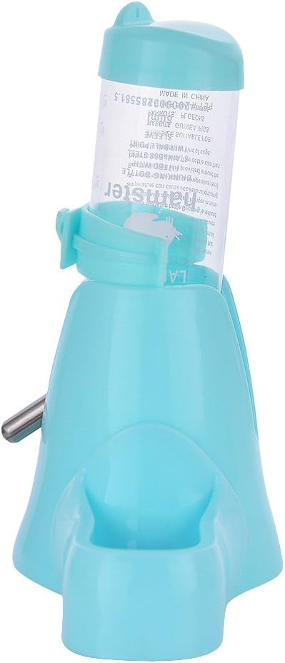 ShareWe Automatic Pet Water Dispenser Bottle for Hamsters Rats Guinea Ferrets Rabbits Small Animals (80ml, Blue) - Image 5