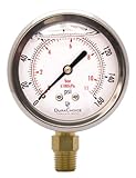 DuraChoice 2-1/2" Oil Filled Pressure Gauge