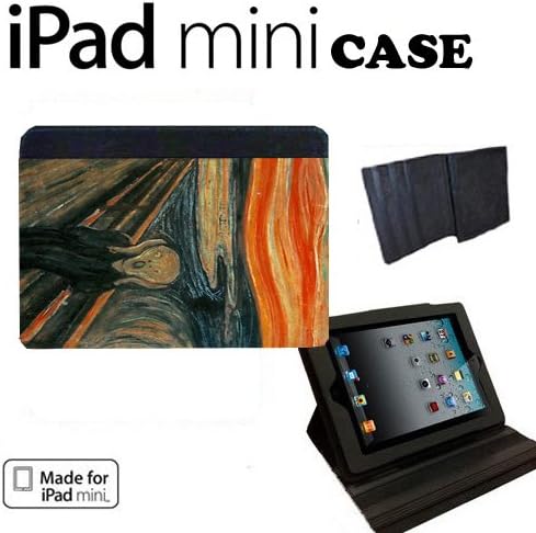 Scream Munch Apple iPad Mini Fabric Notebook Case / Cover Great Gift Idea