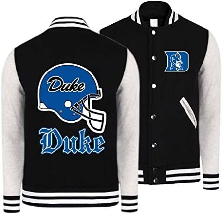 Aulmau Youth NCAA Duke Blue Devils Logo Baseball Jacket